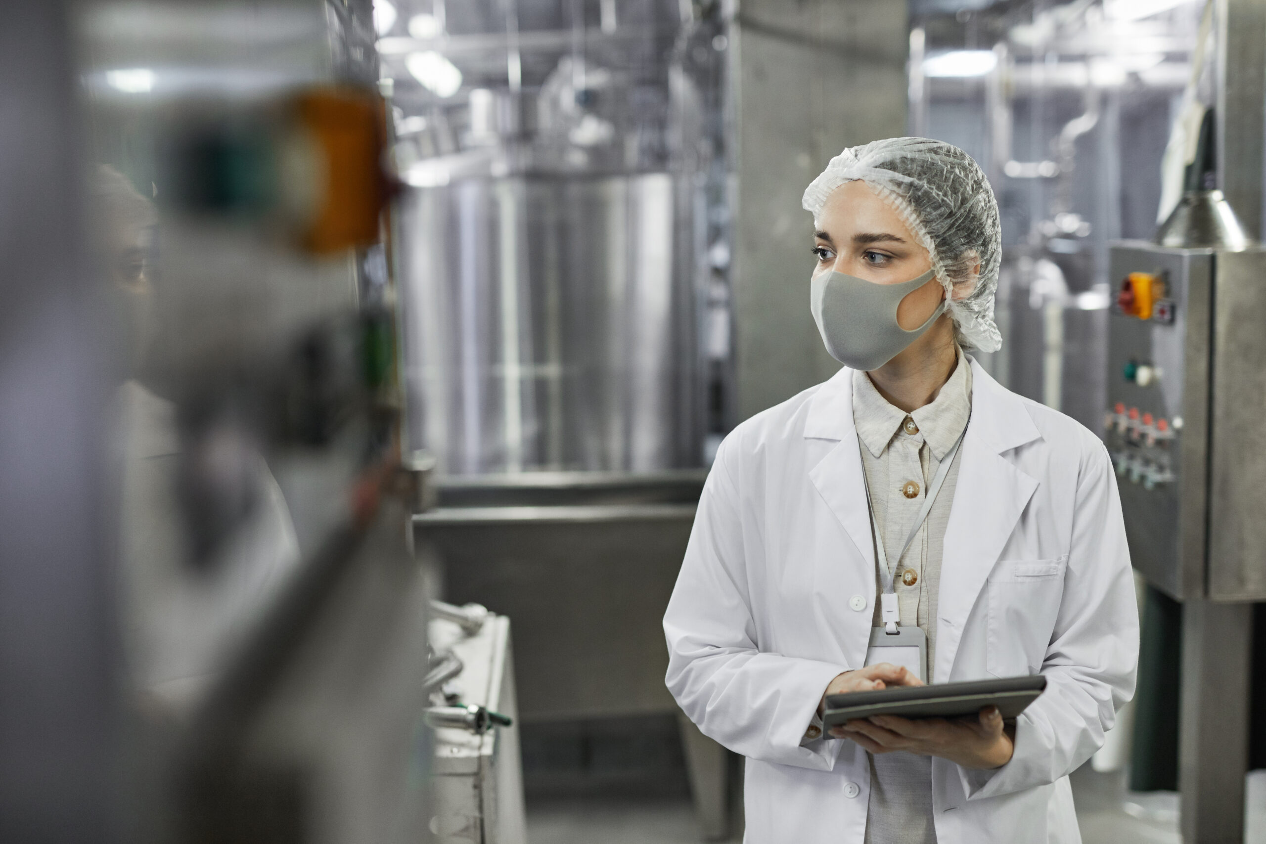 SQF Certification in a food factory