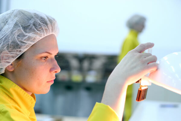 Controlled Substance Manufacturing Batch Manufacturer Inspecting Sample