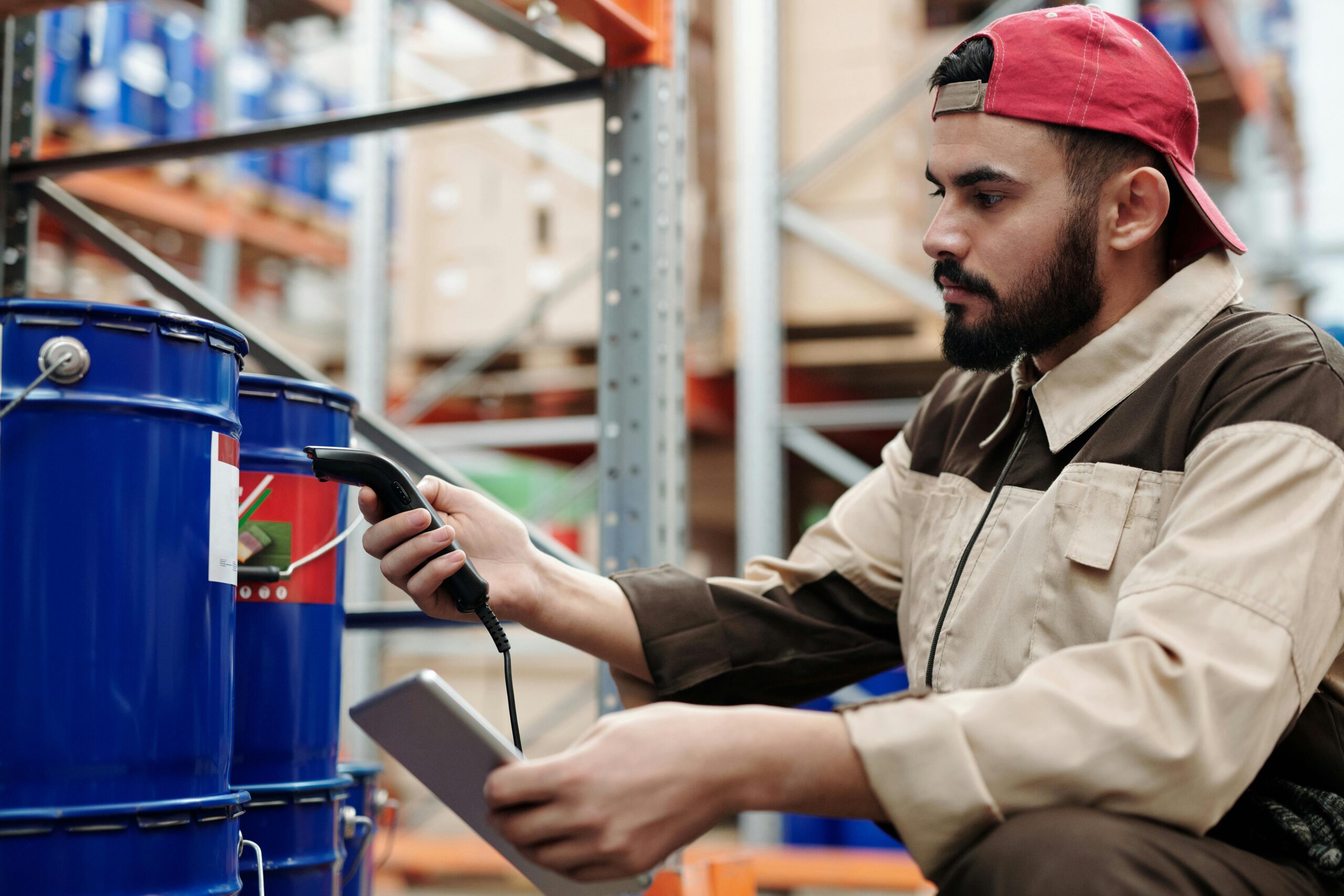 Barcode-Enforced Workflows